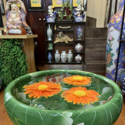 Ang thả cá, thả hoa họa tiết Hoa Sen
